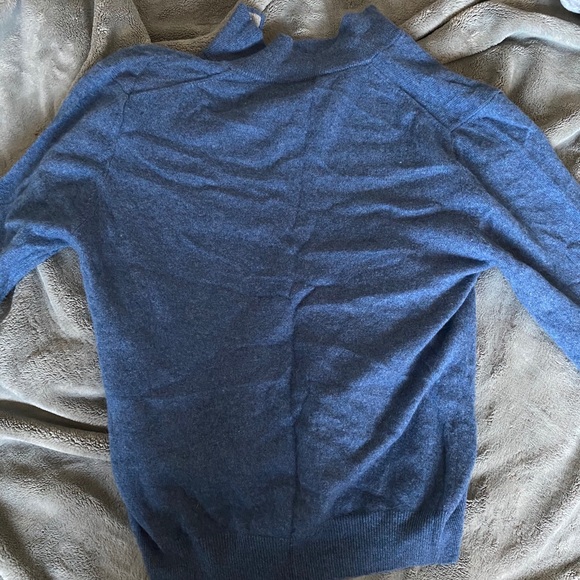 Cashmere Bloomingdales Quarter-zip sweater - Picture 4 of 4